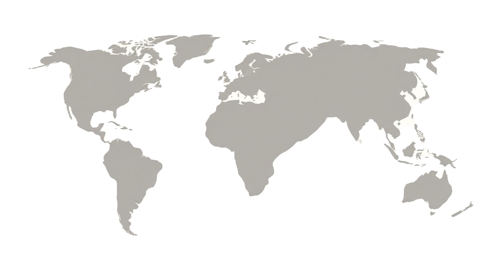 Illustrated world map showing BTL Trustees advisory coverage